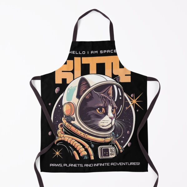 Item preview, Kitty Astronaut Space Explorer - Retro Sci-Fi Cat Graphic designed and sold by GenZFashion000.