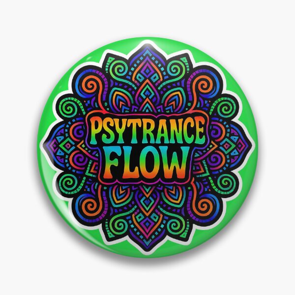 Item preview, Psytrance Flow – Psychedelic Trance Festival Design designed and sold by |TRSSHOP|.