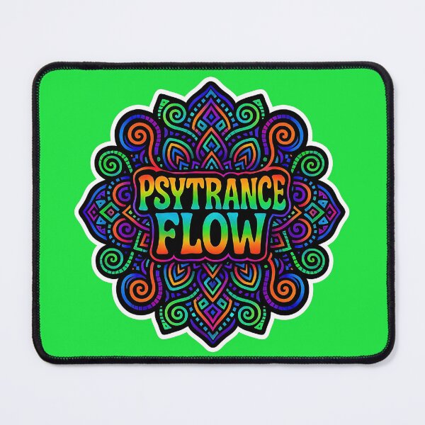 Item preview, Psytrance Flow – Psychedelic Trance Festival Design designed and sold by |TRSSHOP|.