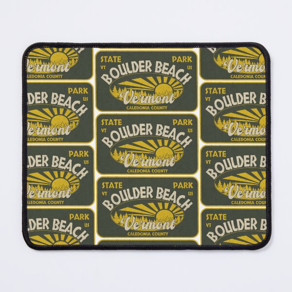 Item preview, Boulder Beach State Park, Caledonia County, Vermont, badge design designed and sold by Wanderful-roads.