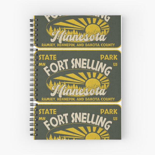 Item preview, Fort Snelling State Park, Ramsey, Hennepin, and Dakota County, Minnesota, badge design designed and sold by Wanderful-roads.