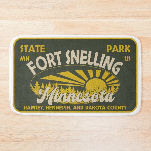 Item preview, Fort Snelling State Park, Ramsey, Hennepin, and Dakota County, Minnesota, badge design designed and sold by Wanderful-roads.