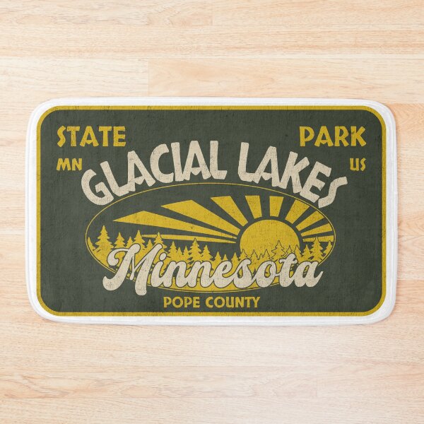 Item preview, Glacial Lakes State Park, Pope County, Minnesota, badge design designed and sold by Wanderful-roads.