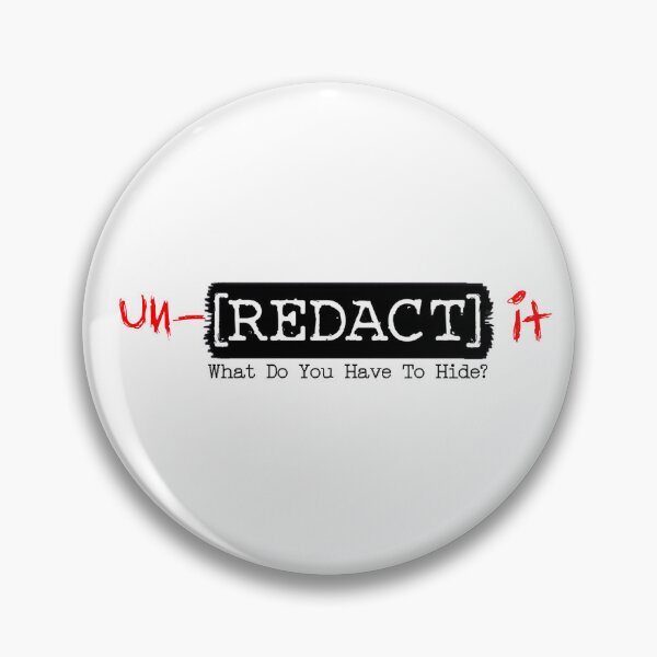 Item preview, Un-Redact It [REDACT] Street Statement Design designed and sold by SeriouslyArtistical.