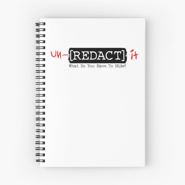 Item preview, Un-Redact It [REDACT] Street Statement Design designed and sold by SeriouslyArtistical.