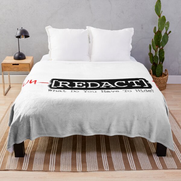 Item preview, Un-Redact It [REDACT] Street Statement Design designed and sold by SeriouslyArtistical.