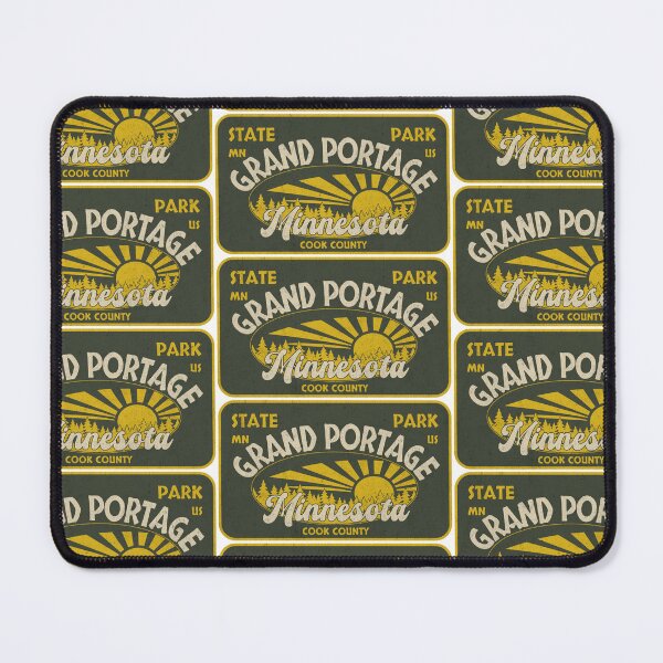 Item preview, Grand Portage State Park, Cook County, Minnesota, badge design designed and sold by Wanderful-roads.