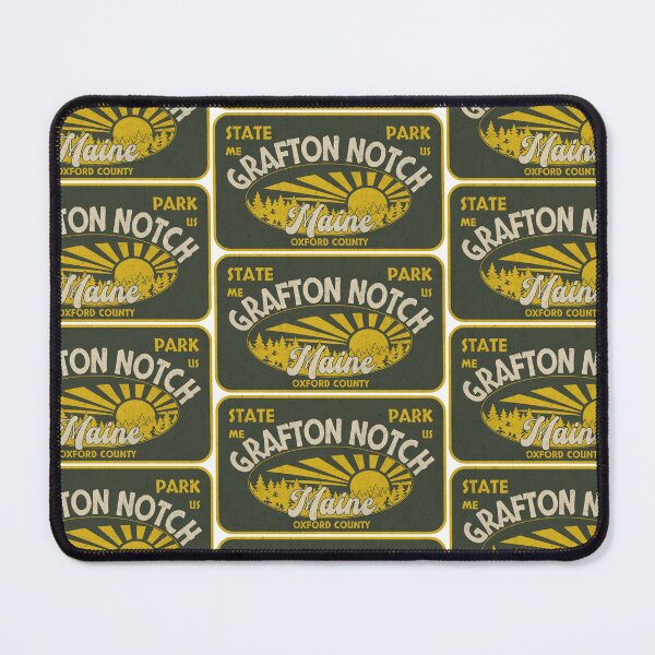 Item preview, Grafton Notch State Park, Oxford County, Maine, badge design designed and sold by Wanderful-roads.