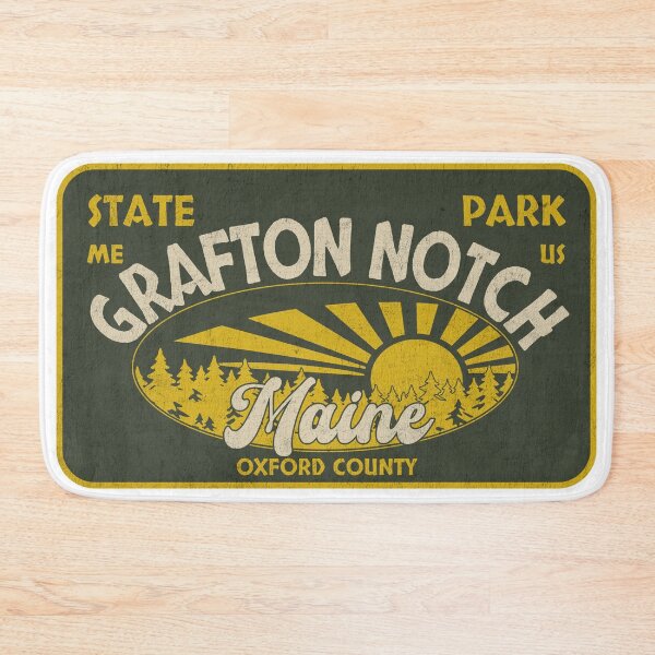 Item preview, Grafton Notch State Park, Oxford County, Maine, badge design designed and sold by Wanderful-roads.