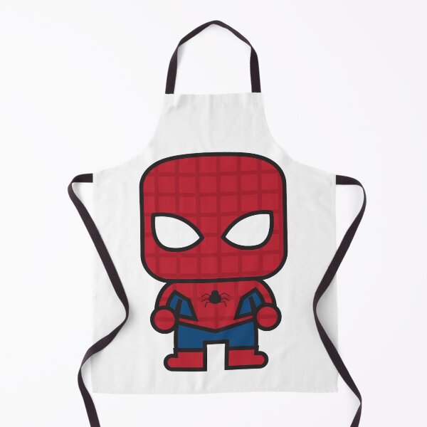Item preview, Cute Web Hero Chibi – Kawaii Masked Superhero Cartoon | Minimal Comic Style Design designed and sold by amareshdas008.