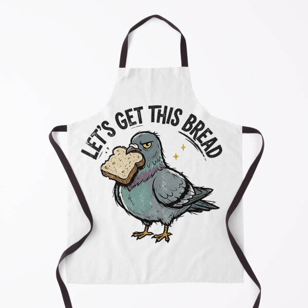 Item preview, Trendy Grunge Pigeon Let’s Get Bread designed and sold by realien.