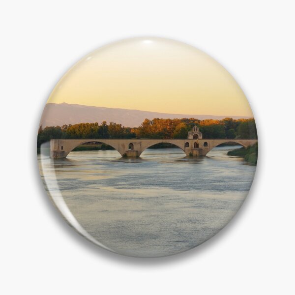 Item preview, Golden Hour over Pont d'Avignon, France designed and sold by Kainicram.
