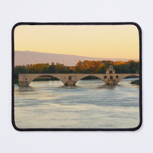 Item preview, Golden Hour over Pont d'Avignon, France designed and sold by Kainicram.
