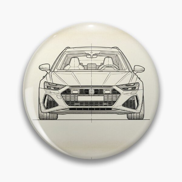 Item preview, Precise automotive diagram of a fast sport wagon designed and sold by RevUpDesign.