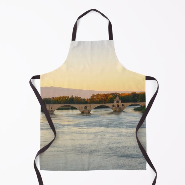 Item preview, Golden Hour over Pont d'Avignon, France designed and sold by Kainicram.