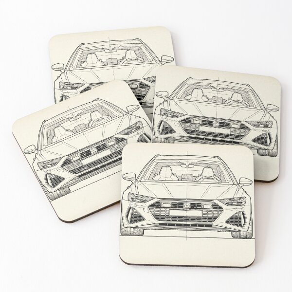 Item preview, Precise automotive diagram of a fast sport wagon designed and sold by RevUpDesign.