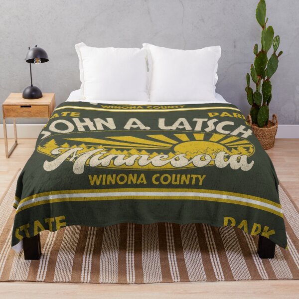 Item preview, John A. Latsch State Park, Winona County, Minnesota, badge design designed and sold by Wanderful-roads.