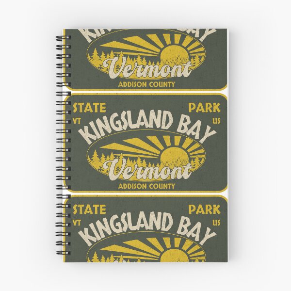 Item preview, Kingsland Bay State Park, Addison County, Vermont, badge design designed and sold by Wanderful-roads.