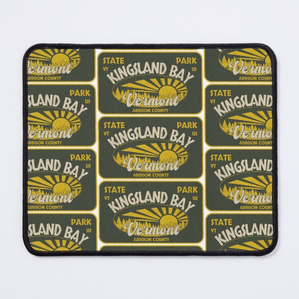Item preview, Kingsland Bay State Park, Addison County, Vermont, badge design designed and sold by Wanderful-roads.
