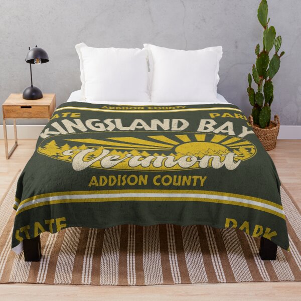 Item preview, Kingsland Bay State Park, Addison County, Vermont, badge design designed and sold by Wanderful-roads.