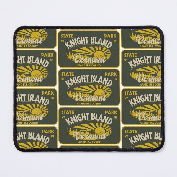 Item preview, Knight Island State Park, Grand Isle County, Vermont, badge design designed and sold by Wanderful-roads.