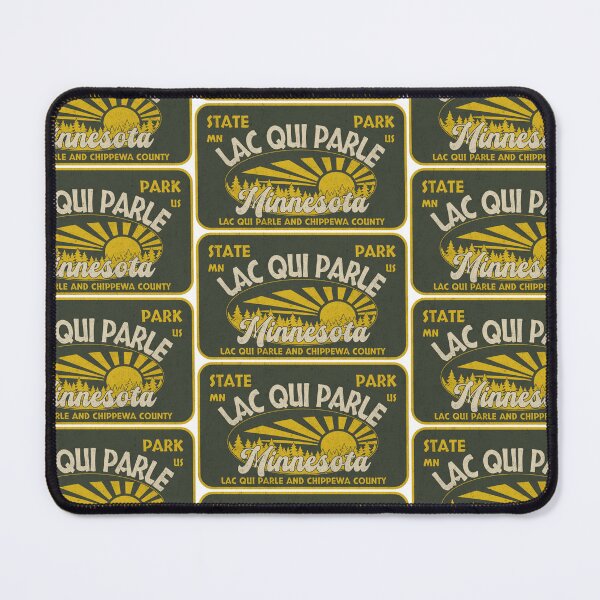 Item preview, Lac qui Parle State Park, Lac qui Parle and Chippewa County, Minnesota, badge design designed and sold by Wanderful-roads.