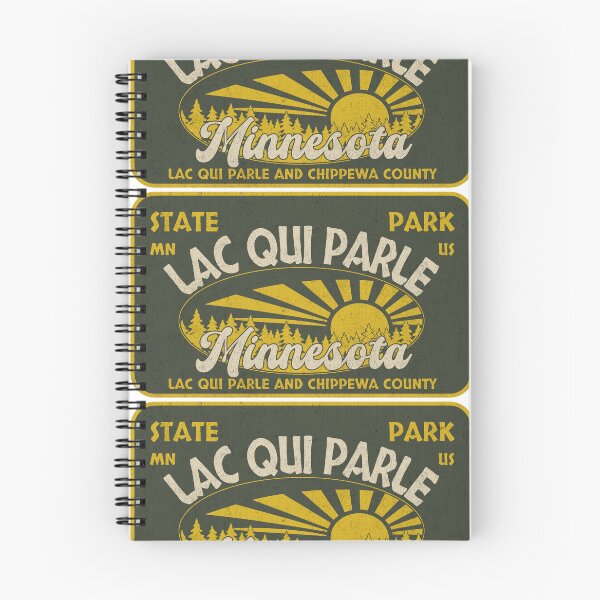 Item preview, Lac qui Parle State Park, Lac qui Parle and Chippewa County, Minnesota, badge design designed and sold by Wanderful-roads.