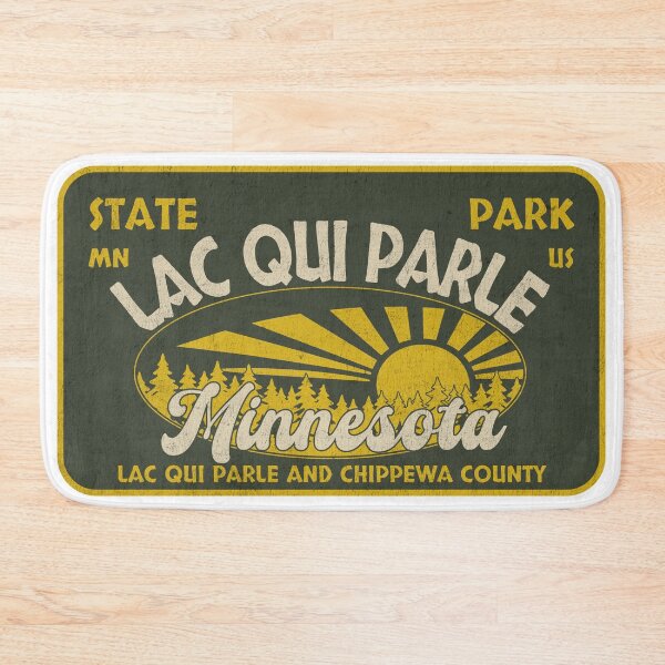 Item preview, Lac qui Parle State Park, Lac qui Parle and Chippewa County, Minnesota, badge design designed and sold by Wanderful-roads.