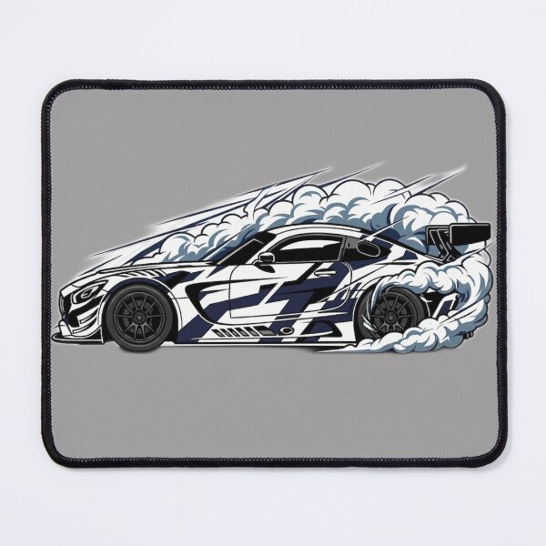 Item preview, Drift Racing Car Vector – High Speed Motorsport Streetwear Graphic designed and sold by NitroPulse.