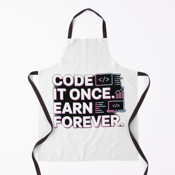 Item preview, Code It Once Earn Forever designed and sold by Cool Cash Tees .
