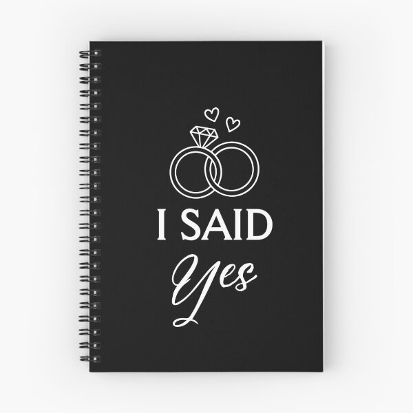 Item preview, I Said Yes - Distressed Vintage Engagement Announcement designed and sold by Fateh-Kro ⭐⭐⭐⭐⭐.