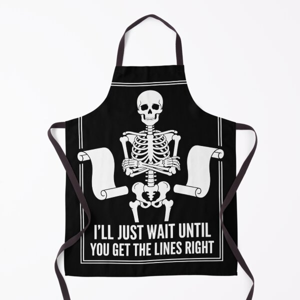 Item preview, Stage Manager Skeleton Joke designed and sold by creatinkhavnica.
