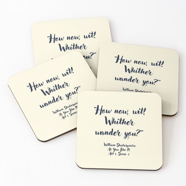 Item preview, Sick Shakespeare Quote from As You Like It designed and sold by CharlottePlaceArt.