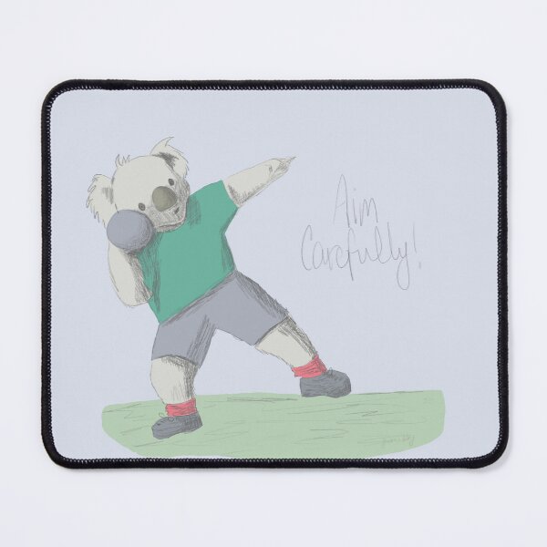 Item preview, Shotput Koala Aim Carefully Illustration designed and sold by Jaana Day.
