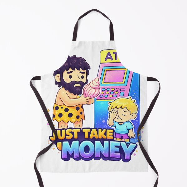 Item preview, Just Take Money Funny Quote Design designed and sold by SoftSproutstu.