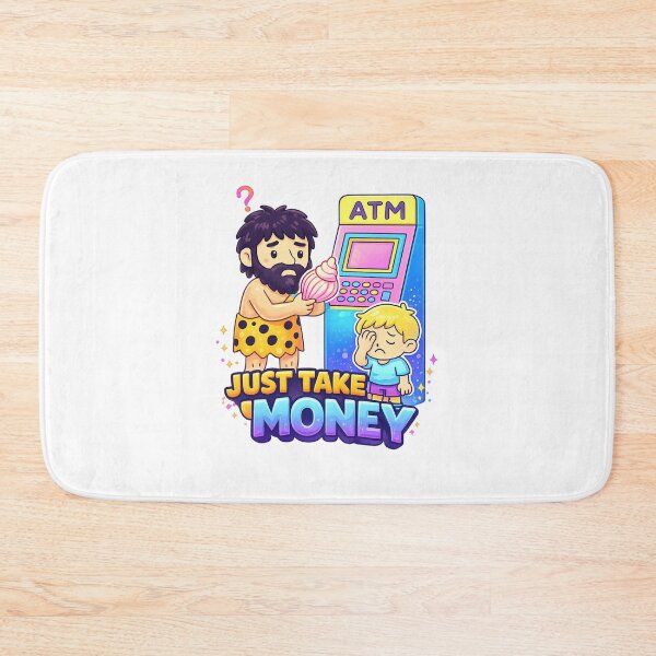 Item preview, Just Take Money Funny Quote Design designed and sold by SoftSproutstu.