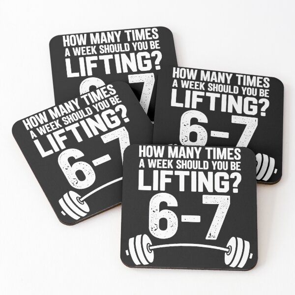 Item preview, 6–7 Lifting Meme Funny Gym Quote Minimal Workout designed and sold by eliramaison.