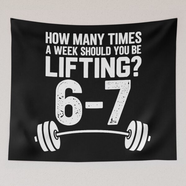 Item preview, 6–7 Lifting Meme Funny Gym Quote Minimal Workout designed and sold by eliramaison.