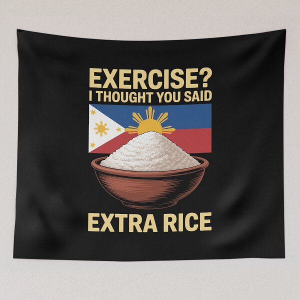 Item preview, Rice Filipino Flag Funny Philippines designed and sold by creatinkhavnica.