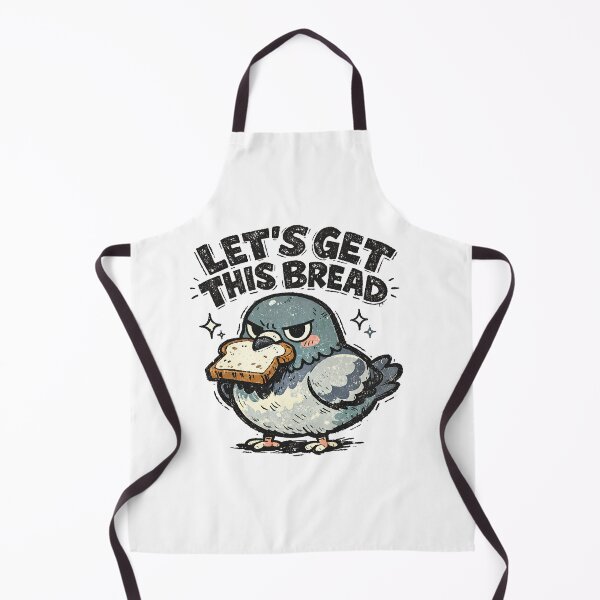 Item preview, Funny Pigeon Sublimation Let’s Get This Bread designed and sold by realien.