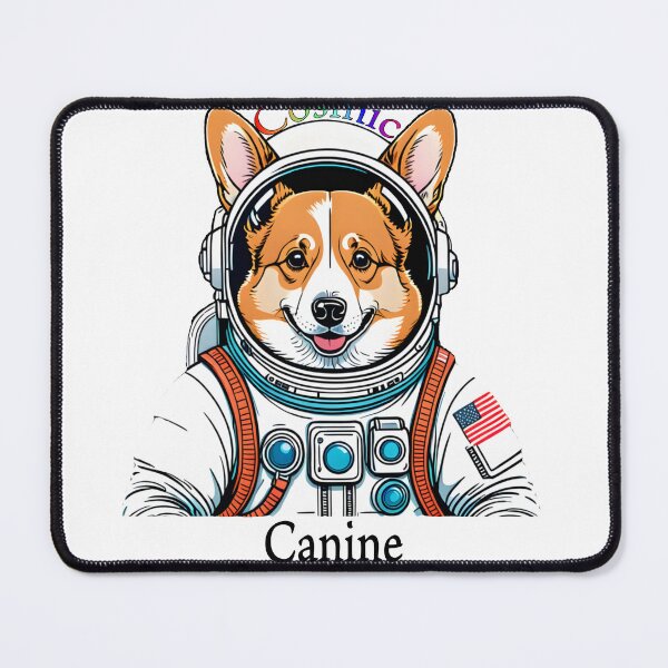 Item preview, Cosmic Canine Astronaut Corgi designed and sold by Mia's Menagerie.