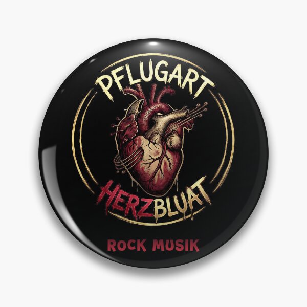 Item preview, Plough type Heart's Blood Band Logo designed and sold by Pflugart.