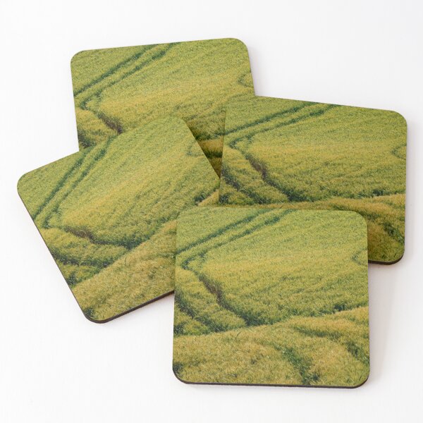 Item preview, Abstract Wheat Field Patterns with Natural Lines and Texture designed and sold by onubi.
