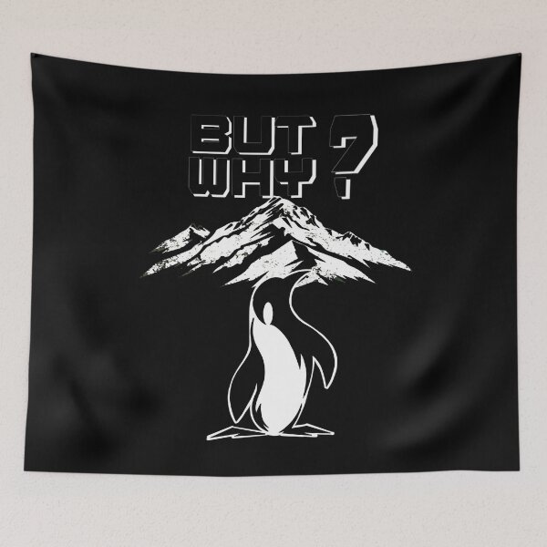 Item preview, Penguin But Why  designed and sold by TheEndDesign.