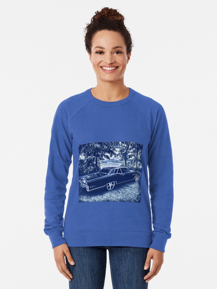 Alternate view of Buick Electra in Blue Electric Lightweight Sweatshirt
