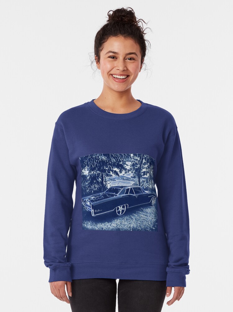 Alternate view of Buick Electra in Blue Electric Pullover Sweatshirt