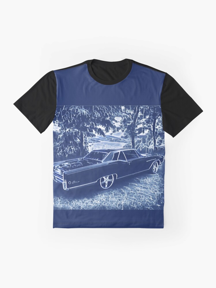 Alternate view of Buick Electra in Blue Electric Graphic T-Shirt