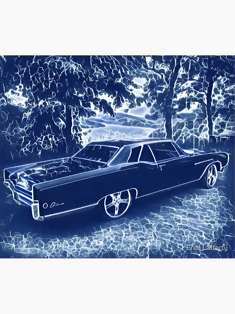 Buick Electra in Blue Electric by FranLafferty