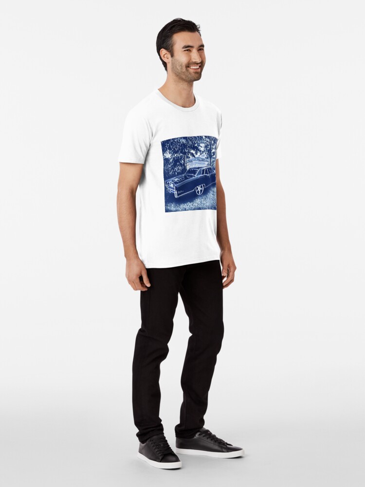 Alternate view of Buick Electra in Blue Electric Premium T-Shirt