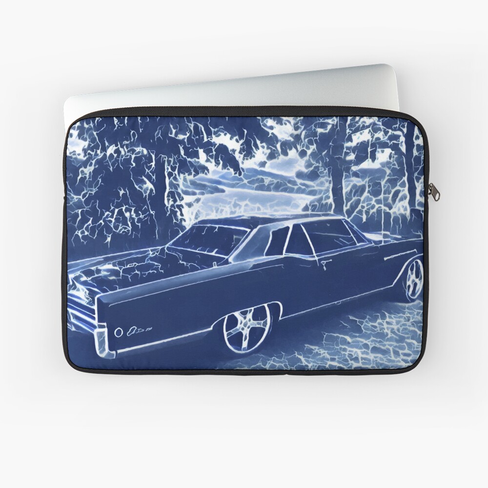Buick Electra in Blue Electric Laptop Sleeve